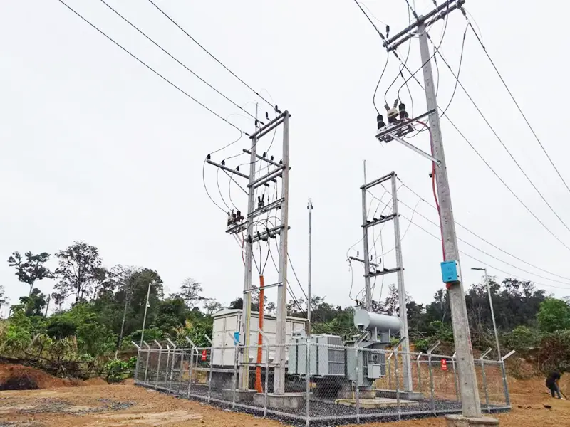 Sekong Coal Mine (Phonesack Group), Laos: Capacitor Banks & Transformers for 22kV Line Compensation
