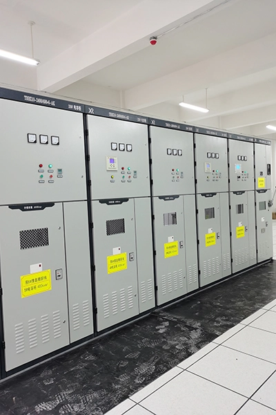 Indoor capacitor bank