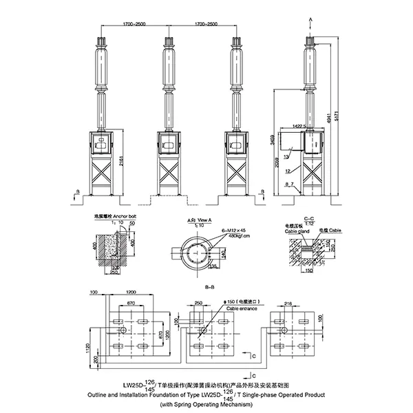 SF6 circuit breaker SF6 circuit breaker