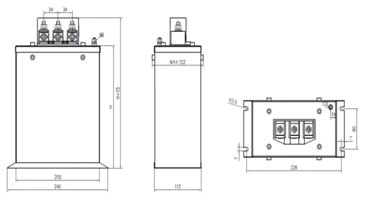 power factor correction capacitor power factor correction capacitor