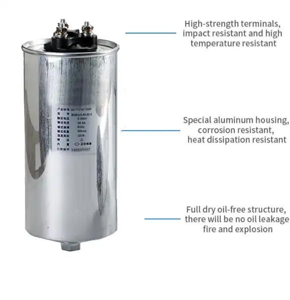 self-healing capacitor-cylindrical