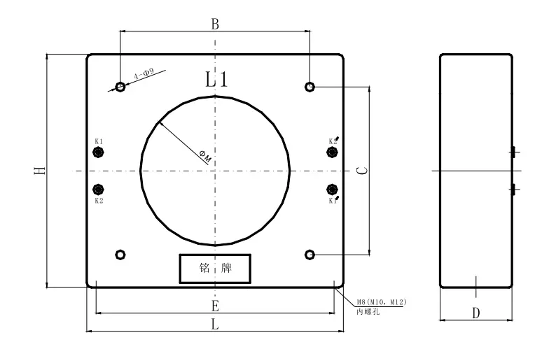 zero sequence current transformer 