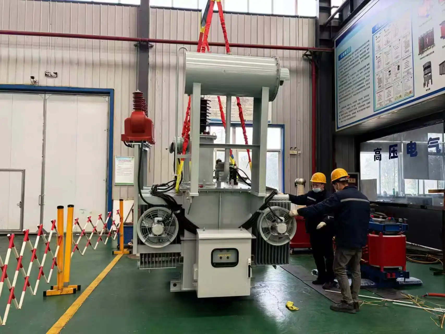 Third-Party Inspection Completed for 35kV Oil-Immersed Transformer